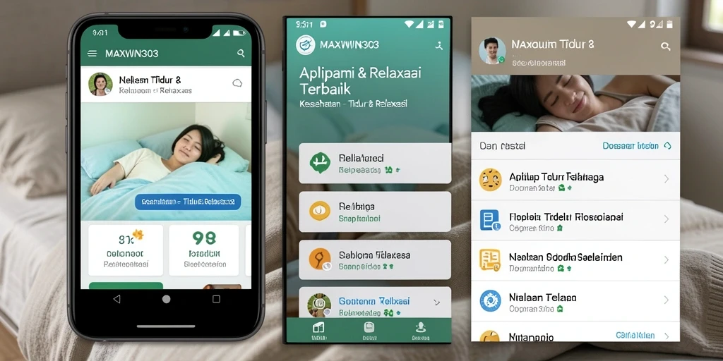 Antarmuka aplikasi MAXWIN303 yang nyaman dan fungsional.